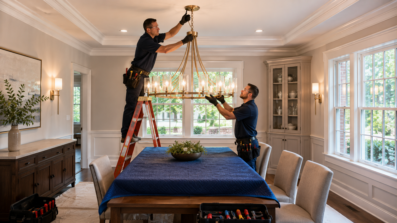 Need an Electrician in Belmont? Call JA Electrical at (774) 930-5956 to schedule a service call, request an estimate, or discuss your lighting and electrical project.